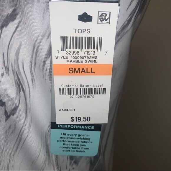 Ideology Marble Swirl Performance Top - Picture 3 of 4